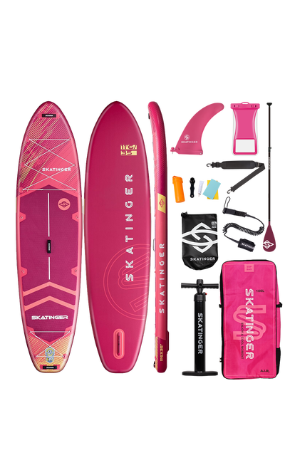 Skatinger Prana Red Tavola SUP Allround – Forza, Equilibrio e Resistenza