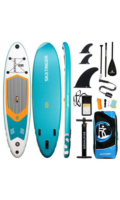 Skatinger Voyager Lake Blue Tavola SUP Allround – Calma, Rinfrescante, Equilibrata