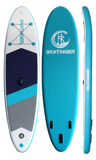 Skatinger Voyager Simple Blue Tavola SUP Allround – Stile, Scorrevolezza, Comfort