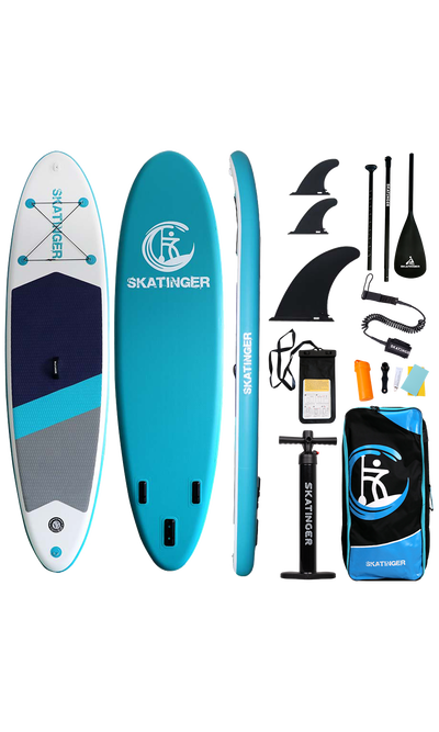 Skatinger Voyager Simple Blue Tavola SUP Allround – Stile, Scorrevolezza, Comfort