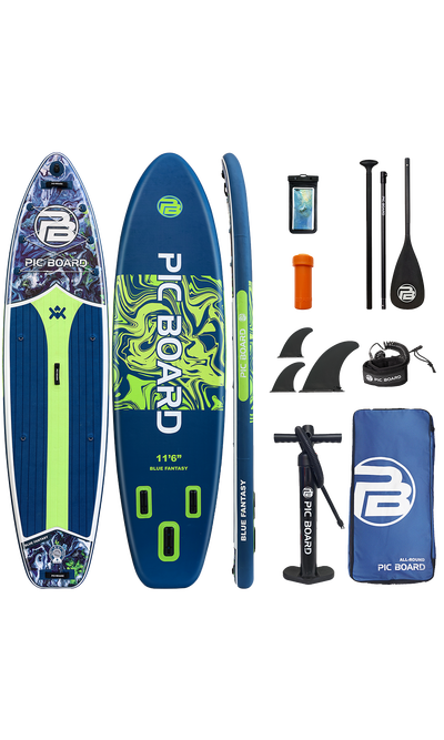 Skatinger Blue Fantasy Tavola SUP Allround – Energia, Comfort, Controllo