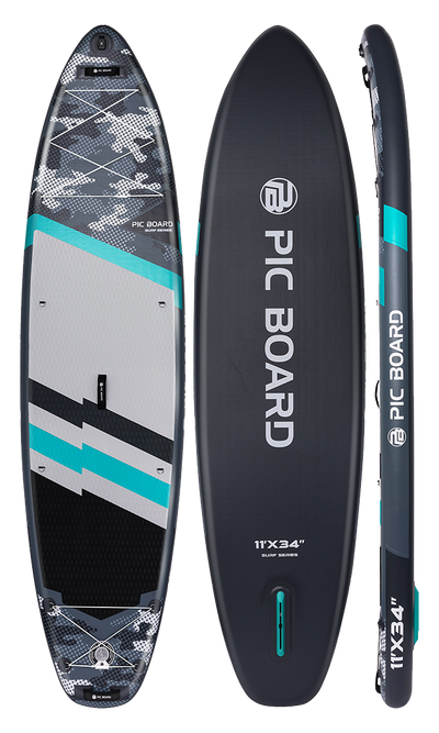 Skatinger Camouflage Grey Tavola SUP Allround – Forza, Ampiezza, Affidabilità