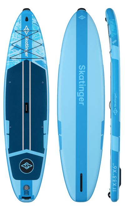 Skatinger Ice Age Blue SUP Touring – Calma, Chiarezza, Controllo