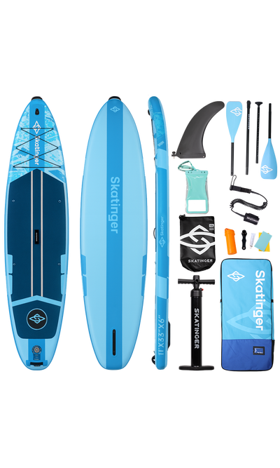 Skatinger Ice Age Blue SUP Touring – Calma, Chiarezza, Controllo