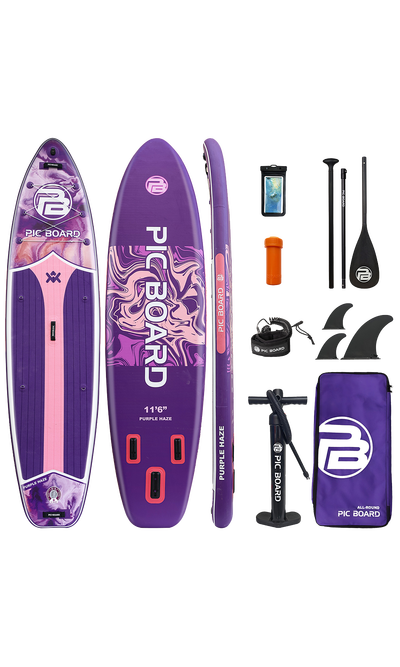 Skatinger Purple Fantasy Tavola SUP Allround – Stabile, Fluida e Accattivante