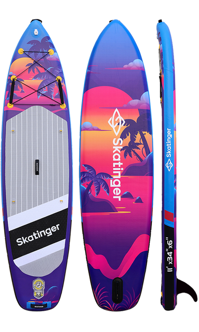 Skatinger Sunset Tavola SUP Allround – Equilibrio, Velocità, Libertà