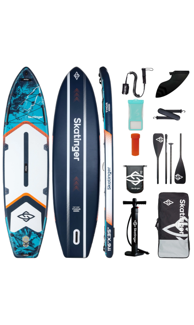 Skatinger Thor Blue Tavola SUP Allround – Leggero, Fluido, Controllo