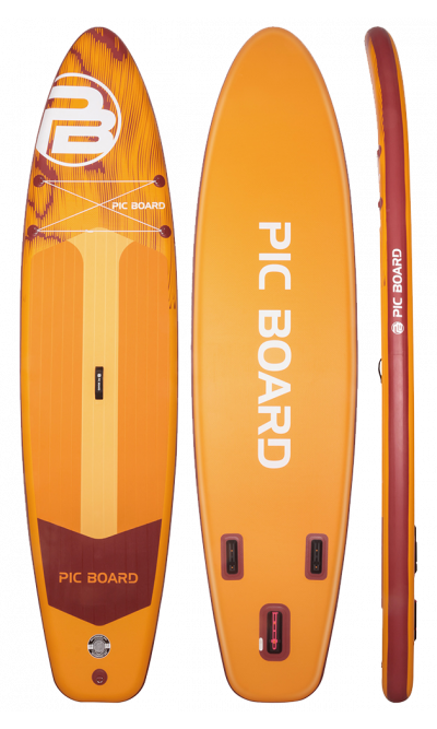 Tavola SUP Allround da Paddle Skatinger Aurora Yellow – Spaziosa, stabile e adatta a tutta la famiglia