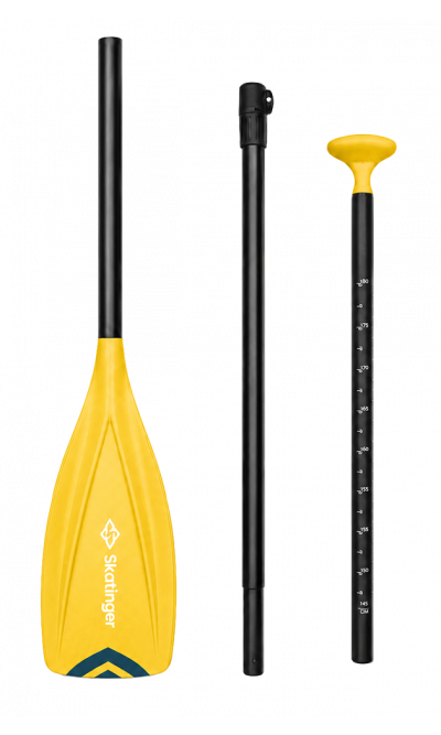 Skatinger Screen-Printed Fiberglass SUP Paddle