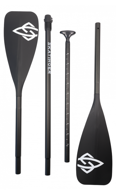 Pagaia a doppia pala in alluminio per SUP Skatinger