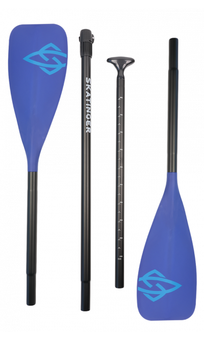 Pagaia a doppia pala in alluminio per SUP Skatinger
