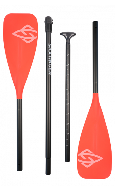 Pagaia a doppia pala in alluminio per SUP Skatinger