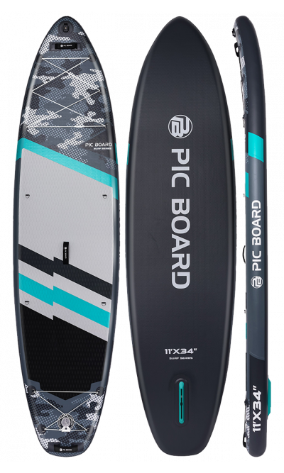 Skatinger Camouflage Grey Tavola SUP Allround – Forza, Ampiezza, Affidabilità