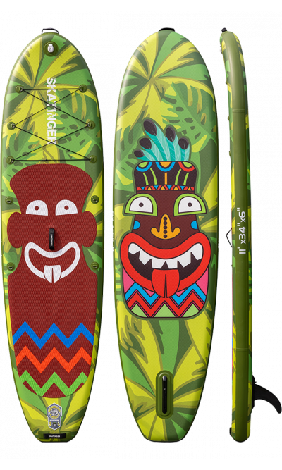 Skatinger Crazy Tribe Yoga Tavola SUP – Stabilità, Divertimento, Versatilità
