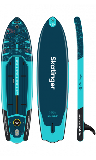 Skatinger Tavola SUP da Pesca – Stabilità, Spazio, Prestazioni