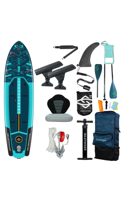 Skatinger Tavola SUP da Pesca – Stabilità, Spazio, Prestazioni