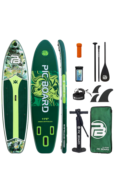 Skatinger Green Fantasy Tavola SUP Allround – Stabilità, Velocità, Versatilità