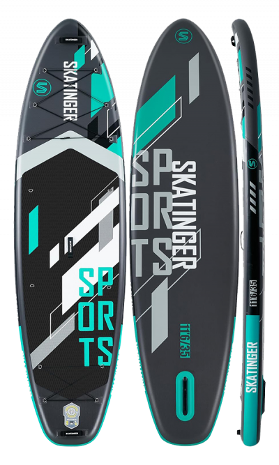Skatinger Grey Sports Yoga Tavola SUP – Concentrazione, Forza, Precisione