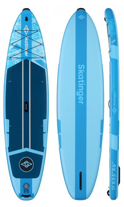 Skatinger Ice Age Blue SUP Touring – Calma, Chiarezza, Controllo