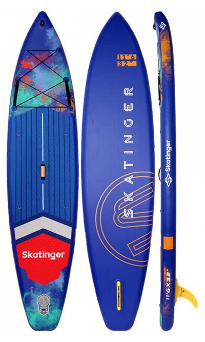 Skatinger Interstellar Blue Tavola SUP Touring – Stabilità, Stile, Versatilità