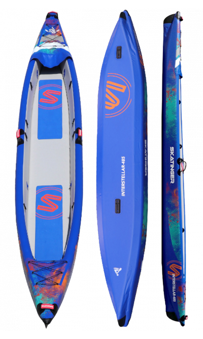 Skatinger Kayak per Tre 485 cm – Prestazioni, Stabilità, Libertà
