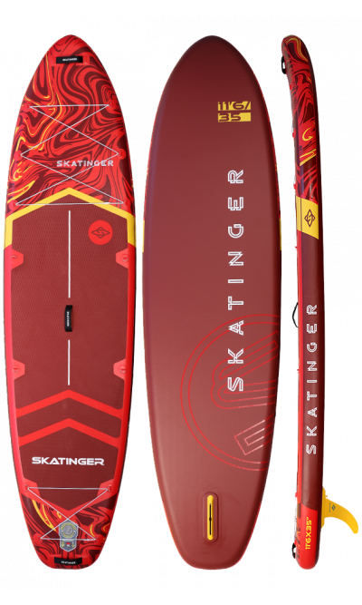 Skatinger Magma Red Tavola SUP Allround – Fluidità, Controllo ed Energia
