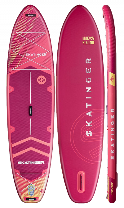 Skatinger Prana Red Tavola SUP Allround – Forza, Equilibrio e Resistenza