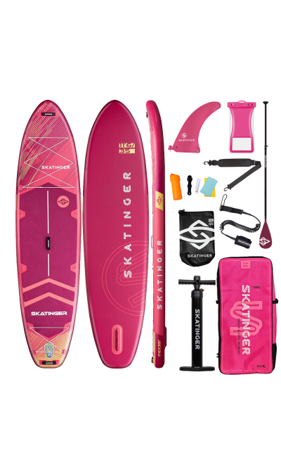Skatinger Prana Red Tavola SUP Allround – Forza, Equilibrio e Resistenza