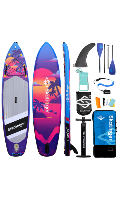 Skatinger Sunset Tavola SUP Allround – Equilibrio, Velocità, Libertà