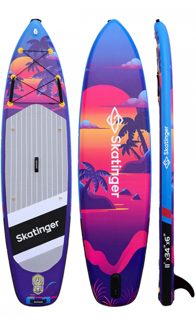 Skatinger Sunset Tavola SUP Allround – Equilibrio, Velocità, Libertà