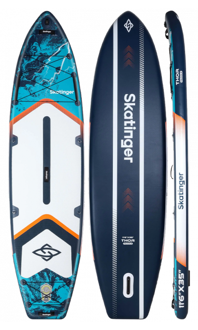 Skatinger Thor Blue Tavola SUP Allround – Leggero, Fluido, Controllo