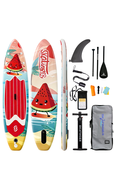 Skatinger Watermelon Tavola SUP Allround – Divertimento, Stabilità, Equilibrio