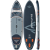 Tavola SUP da touring con pagaia Skatinger grigia per la pesca – Stabile, versatile e avventurosa