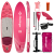 Tavola SUP da touring con pagaia Skatinger Seahorse Pink – Grazia, Comfort e Libertà