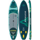 Tavola SUP da touring Skatinger Fishing Green con pagaia – Robusta, stabile ed esplorativa