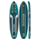 Skatinger Leafy Expedition Green Tavola SUP Allround – Stabilità, Resistenza, Controllo